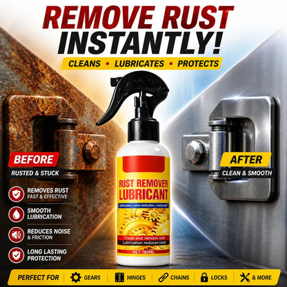 Rust Remover  Spray for Car & Bike (Pack of 2)| Multi-Purpose Rust Cleaner Spray for Metal Surfaces Instant Rust-Off & Protect Formula